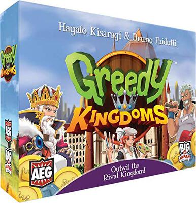 All details for the board game Greedy Kingdoms and similar games