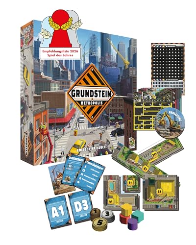 All details for the board game Foundations of Metropolis and similar games