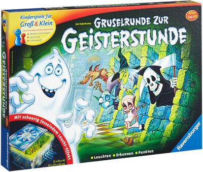 All details for the board game Gruselrunde zur Geisterstunde and similar games