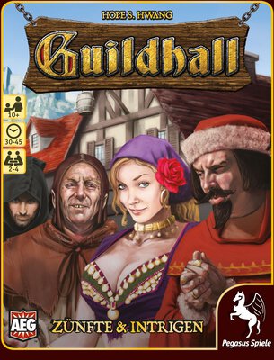 All details for the board game Guildhall and similar games