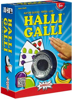 All details for the board game Halli Galli and similar games