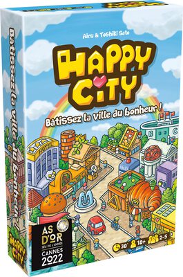 All details for the board game Happy City and similar games