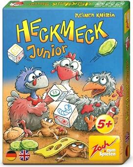 All details for the board game Heckmeck Junior and similar games