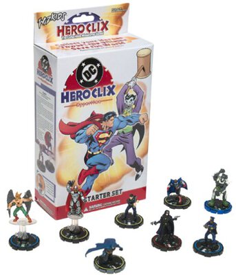 All details for the board game HeroClix and similar games