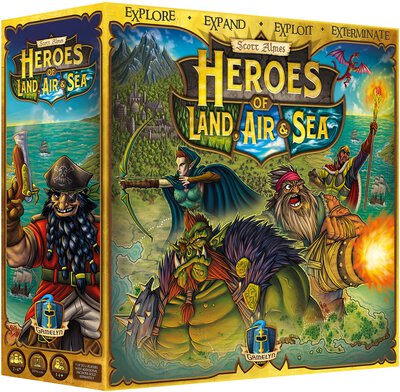 All details for the board game Heroes of Land, Air & Sea and similar games