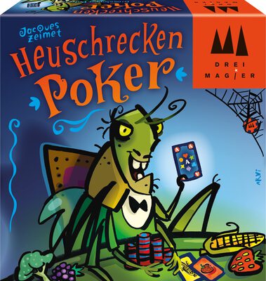 All details for the board game Heuschrecken Poker and similar games