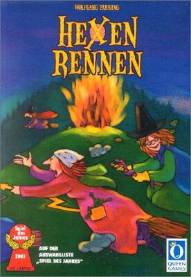 All details for the board game Hexen Rennen and similar games