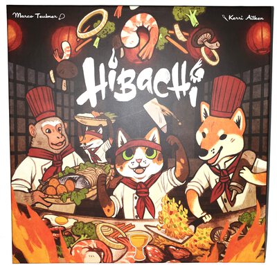 All details for the board game Hibachi and similar games