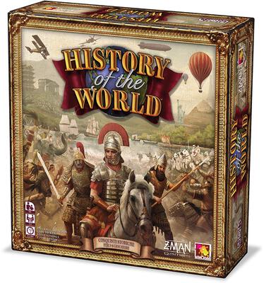 All details for the board game History of the World and similar games