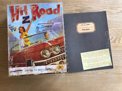 All details for the board game Hit Z Road and similar games