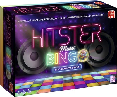 All details for the board game Hitster Bingo and similar games