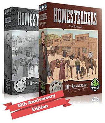 All details for the board game Homesteaders and similar games
