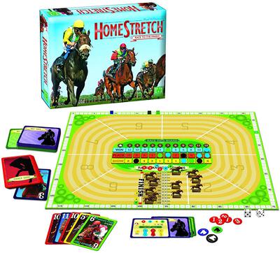 All details for the board game HomeStretch and similar games