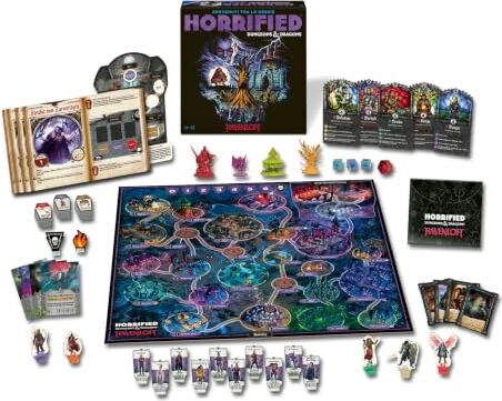 All details for the board game Horrified: Dungeons & Dragons – Ravenloft and similar games