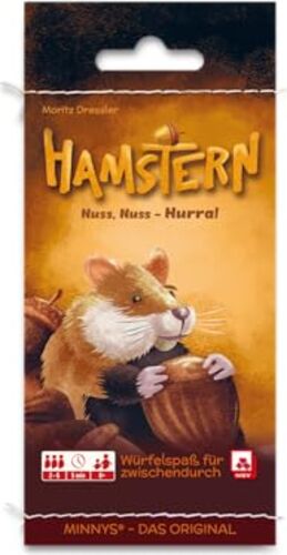 All details for the board game Hungry Hamsters and similar games
