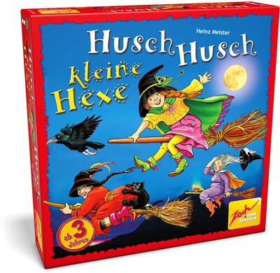 All details for the board game Husch Husch kleine Hexe and similar games