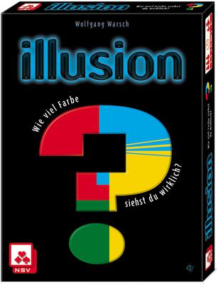All details for the board game Illusion and similar games
