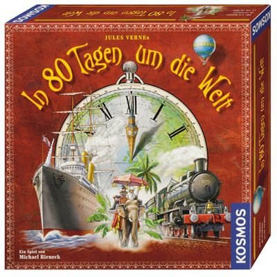 All details for the board game Around the World in 80 Days and similar games