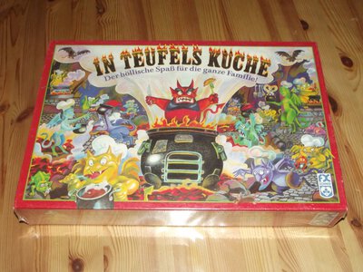 All details for the board game In Teufels Küche and similar games