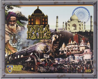 All details for the board game India Rails and similar games