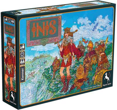 All details for the board game Inis and similar games