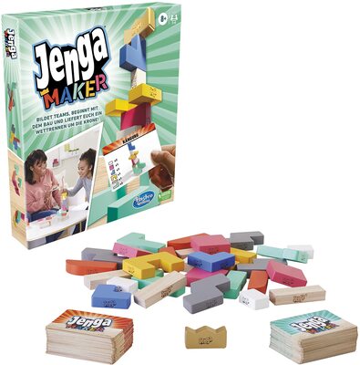 All details for the board game Jenga Maker and similar games