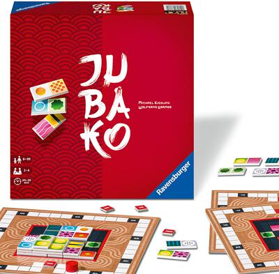All details for the board game Jubako and similar games