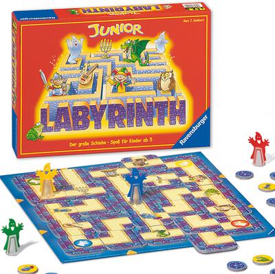 All details for the board game Junior Labyrinth and similar games