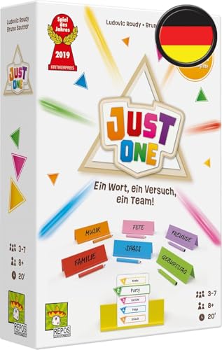 All details for the board game Just One: New Version and similar games