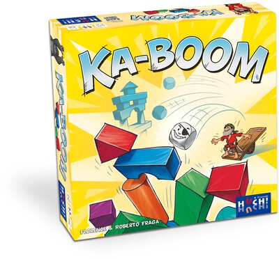 All details for the board game Ka-Boom and similar games