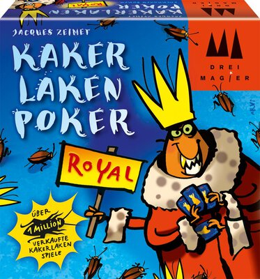 All details for the board game Cockroach Poker Royal and similar games