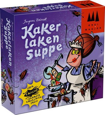 All details for the board game Kakerlakensuppe and similar games
