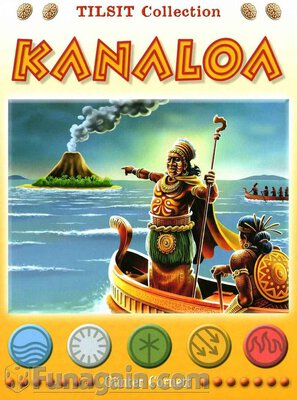 All details for the board game Kanaloa and similar games