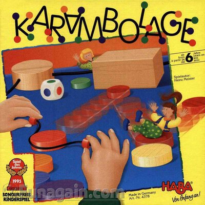 All details for the board game Karambolage and similar games