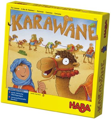 All details for the board game Karawane and similar games