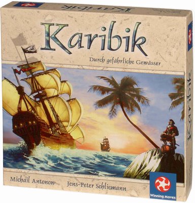 All details for the board game Caribbean and similar games