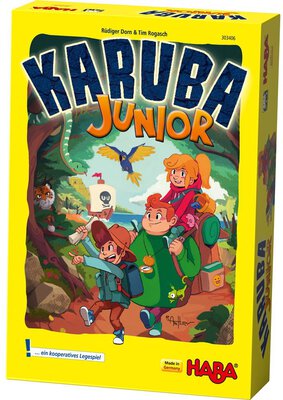All details for the board game Karuba Junior and similar games