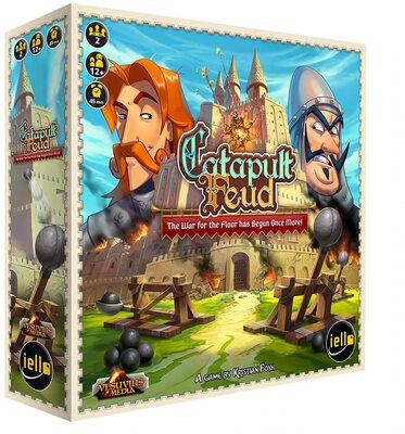 All details for the board game Catapult Feud and similar games