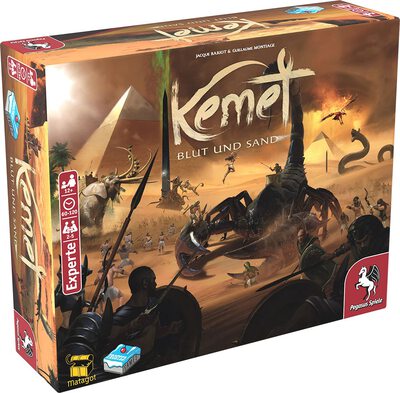 All details for the board game Kemet: Blood and Sand and similar games