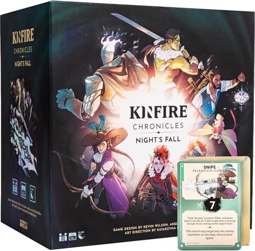 All details for the board game Kinfire Chronicles: Night's Fall and similar games