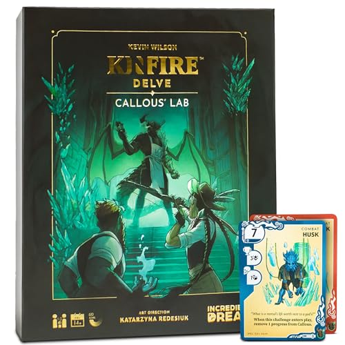 All details for the board game Kinfire Delve: Callous' Lab and similar games