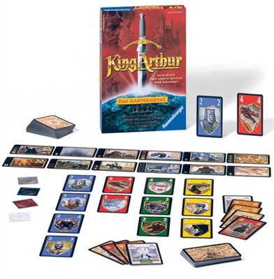 All details for the board game King Arthur: The Card Game and similar games