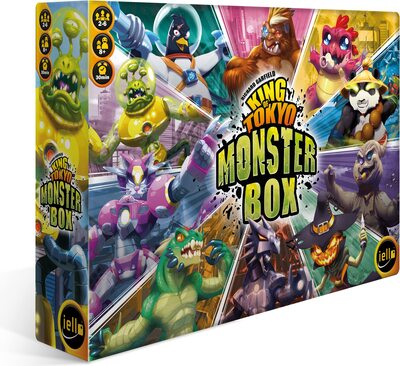 All details for the board game King of Tokyo: Monster Box and similar games