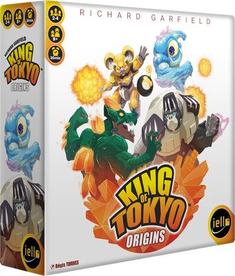 All details for the board game King of Tokyo: Origins and similar games