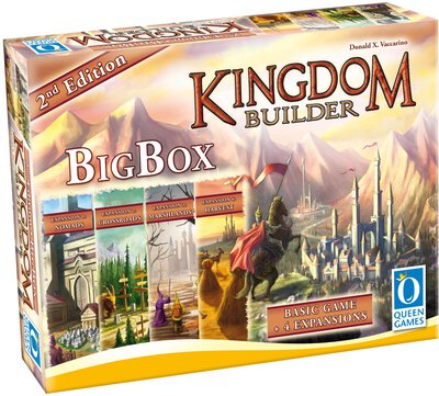 All details for the board game Kingdom Builder: Big Box (Second Edition) and similar games