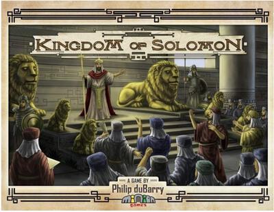 All details for the board game Kingdom of Solomon and similar games