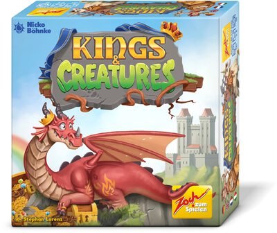 All details for the board game Kings & Creatures and similar games