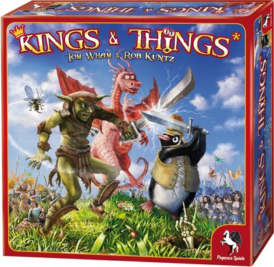 All details for the board game Kings & Things and similar games
