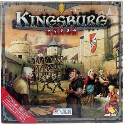 All details for the board game Kingsburg (Second Edition) and similar games