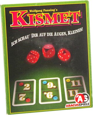 All details for the board game Kismet and similar games